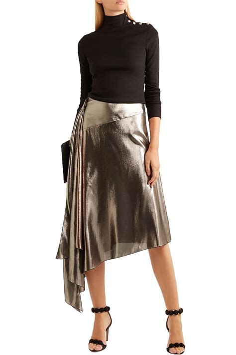 givenchy midi skirts|givenchy asymmetrical skirt.